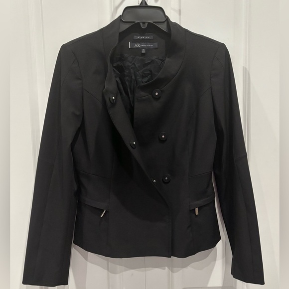 AK Anne Klein Stretch Tailored Semi Cropped Blazer - Picture 4 of 4